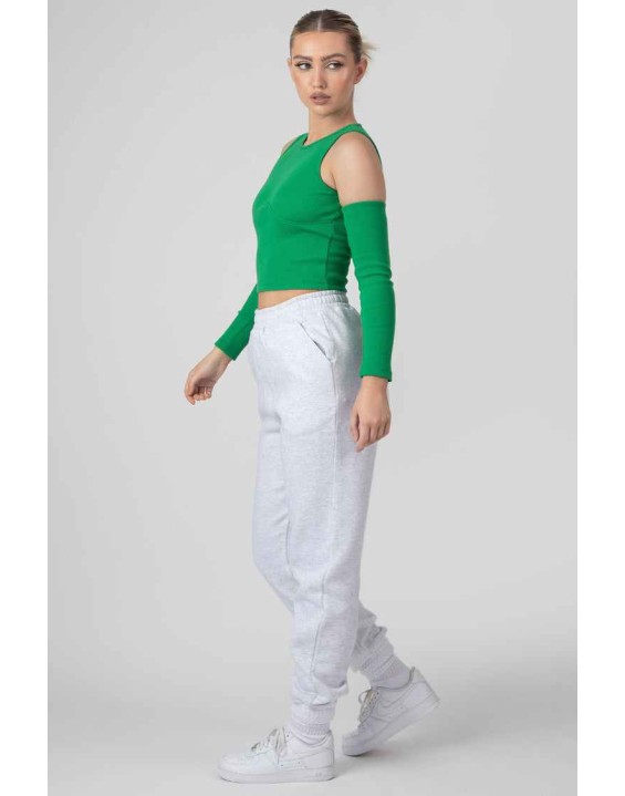 Arm Warmer Underbust Top Green