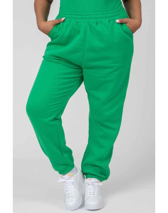 Curve 90S Oversized Joggers Green