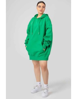 Oversized Sweat Hoodie Green