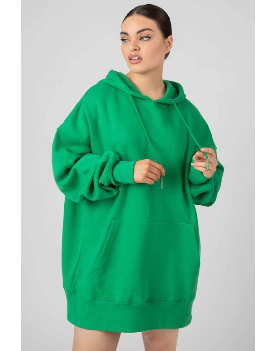 Oversized Sweat Hoodie Green