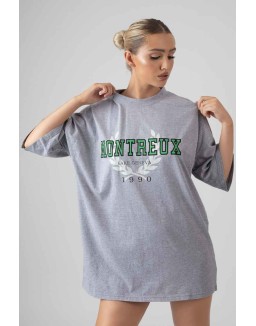 Montreux T Shirt Dress Grey