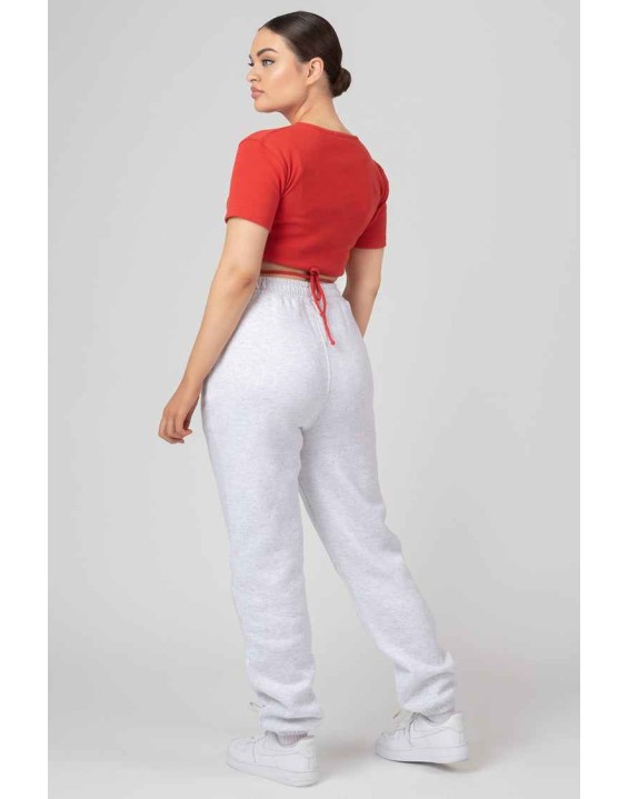 Keyhole Wrap Crop Top Red