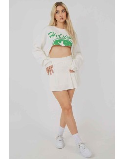 Tennis Skirt White