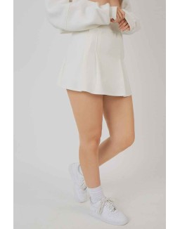 Tennis Skirt White