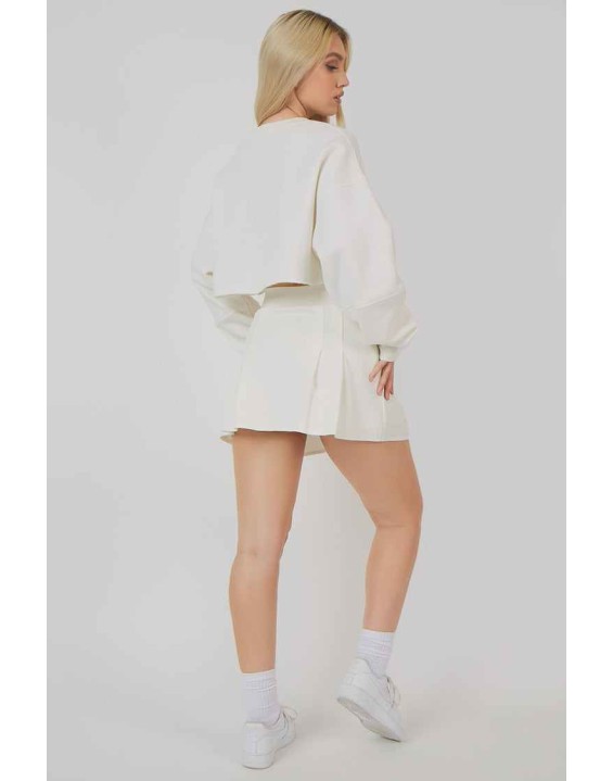 Tennis Skirt White