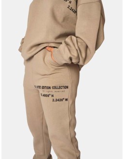 Oversized Fit Printed Joggers Elm