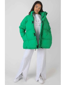 Padded Trapeze Puffer Green