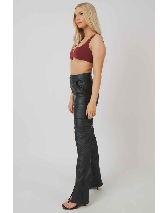 Underbust Detail Crop Top Port