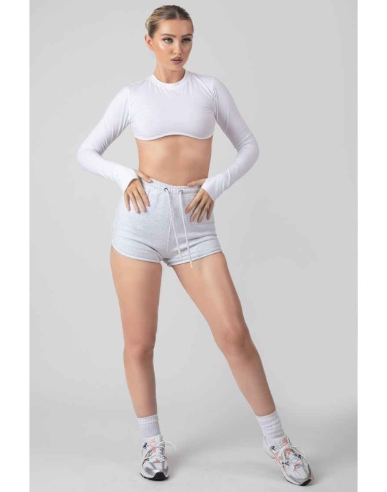 Booty Short Oatmeal Marl