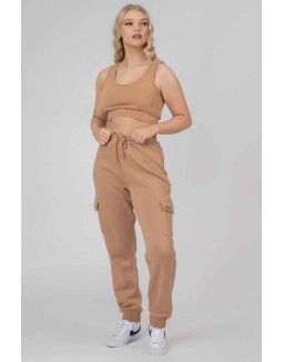 Cargo Joggers Biscuit