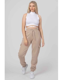 Cargo Joggers Light Taupe