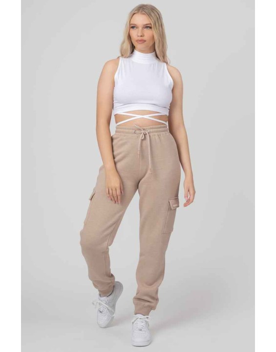 Cargo Joggers Light Taupe