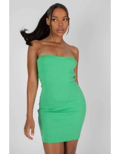 Bandeau Dress Green