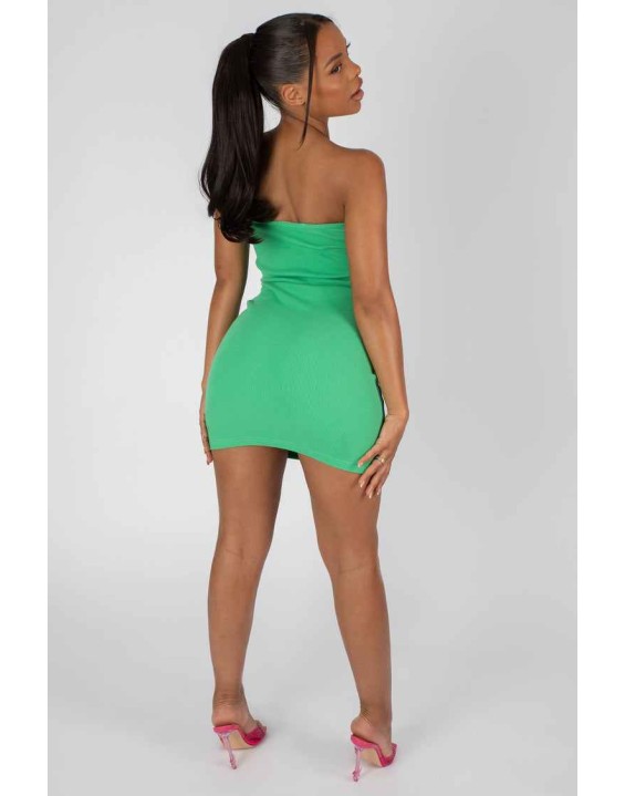 Bandeau Dress Green