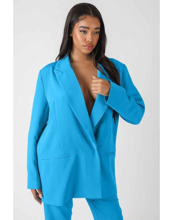 Oversized Blazer Blue