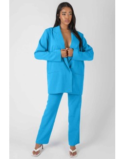 Oversized Blazer Blue