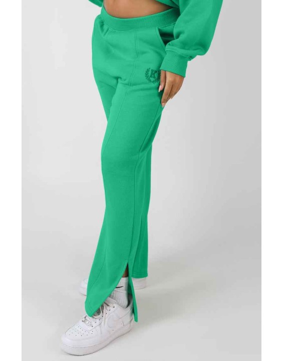 Tonal Kaiia Embroidered Joggers Green