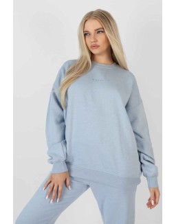Washed Kaiia Oversized Sweatshirt Iris