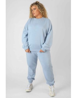 Curve Washed Kaiia 90'S Joggers Iris