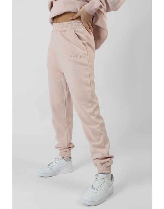 Washed Kaiia 90'S Joggers Stone