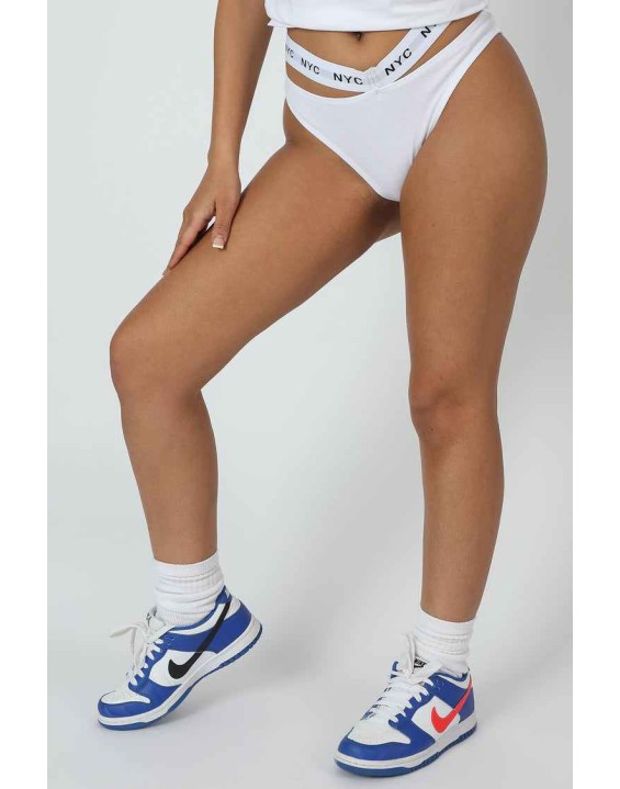 Slogan Lounge T-Shirt White