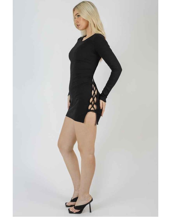 Extreme Lace Up Dress