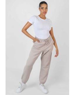 Oversized Drawstring Joggers Light Grey