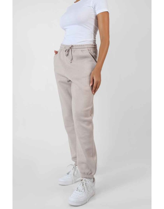 Oversized Drawstring Joggers Light Grey