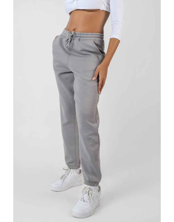 Oversized Drawstring Joggers Grey