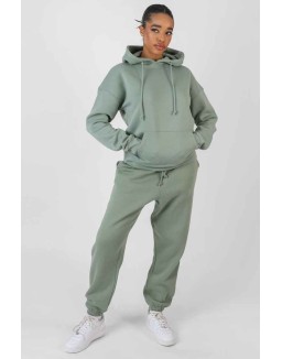 Oversized Drawstring Joggers Khaki