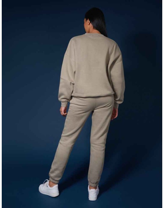 Be Your Own Muse Embroidered Sweatshirt Khaki