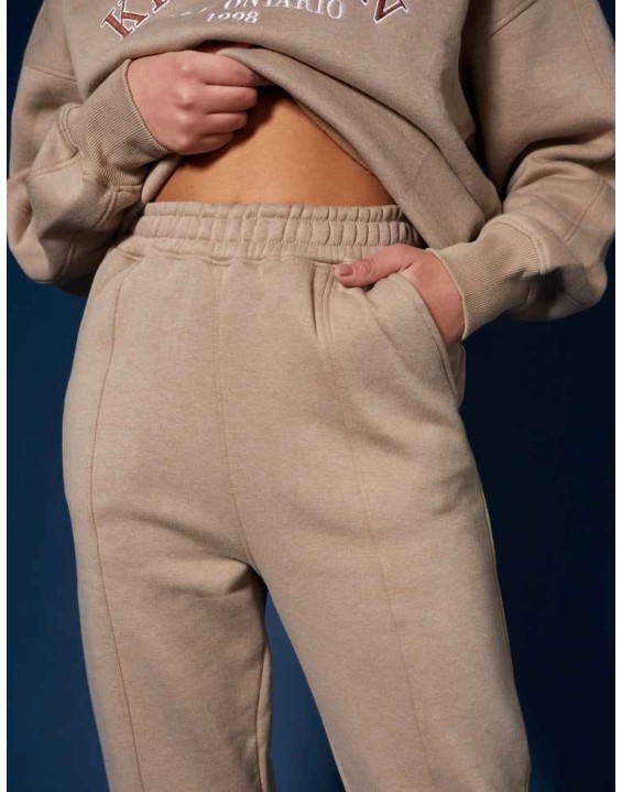 Seam Front 90S Joggers Ash