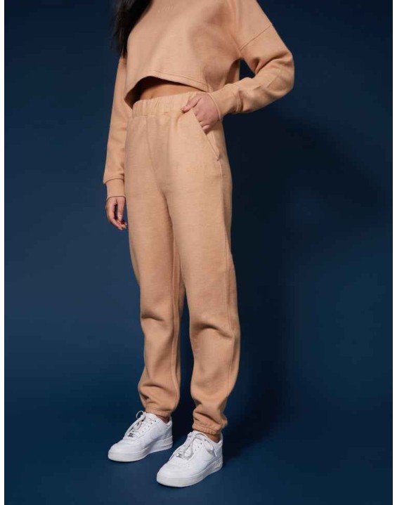 Kaiia Fluffy 90S Joggers Camel