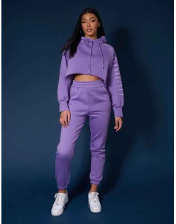 Kaiia Slogan 90'S Joggers Violet