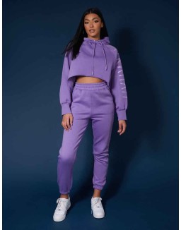 Kaiia Slogan 90'S Joggers Violet