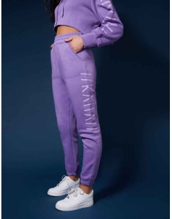 Kaiia Slogan 90'S Joggers Violet