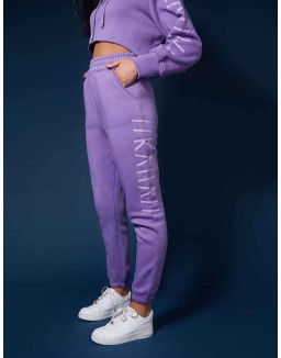 Kaiia Slogan 90'S Joggers Violet