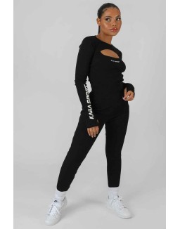 Extreme Kaiia Sport Crop Top Black