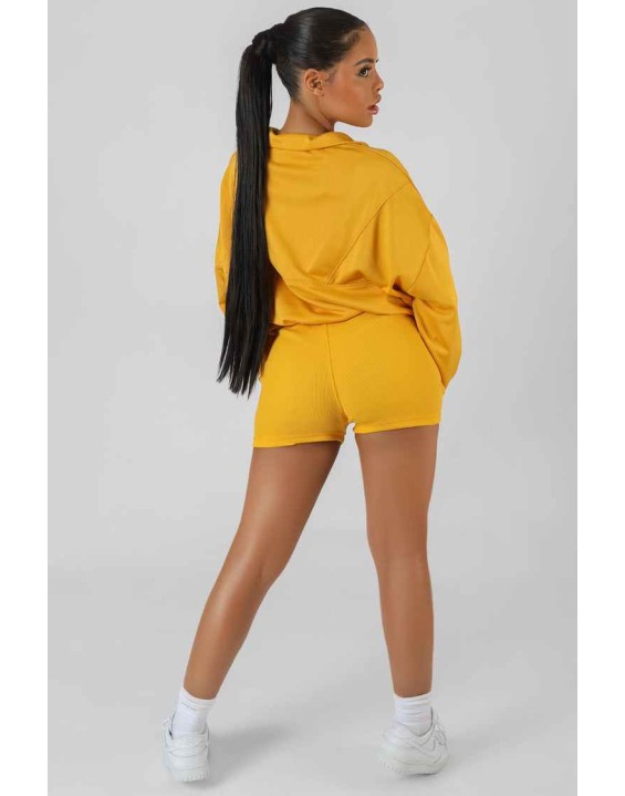 Half Zip Pullover Gathered Kaiia Sport Crop Top Mango
