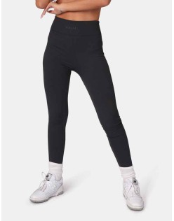 Kaiia Premium Rib Seamless Leggings Ink Blue