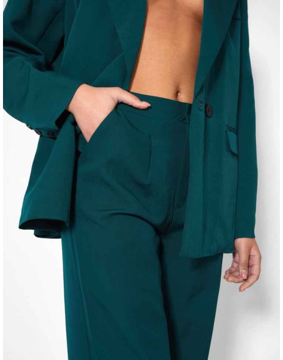 Dad Trousers Forest Green