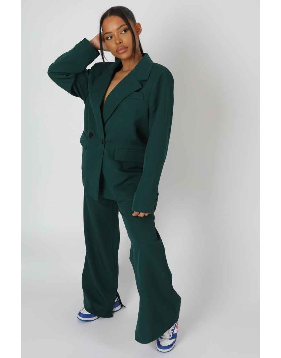 Dad Trousers Forest Green