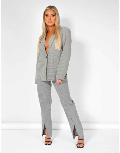 Houndstooth Blazer
