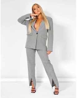 Houndstooth Blazer