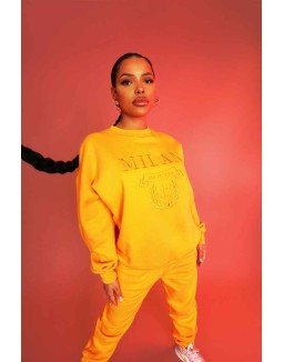 Milan Tonal Embroidered Sweatshirts Mango
