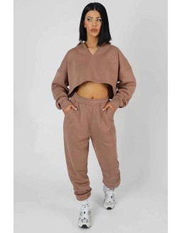 Embroidered 90'S Joggers Frappe