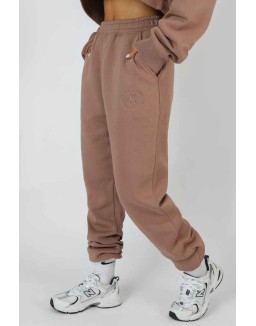 Embroidered 90'S Joggers Frappe