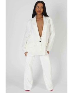 Dad Trouser White
