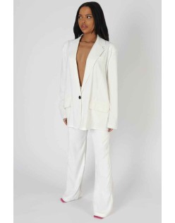 Dad Trouser White