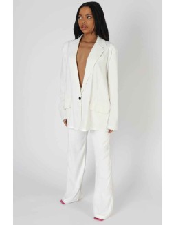 Dad Trouser White